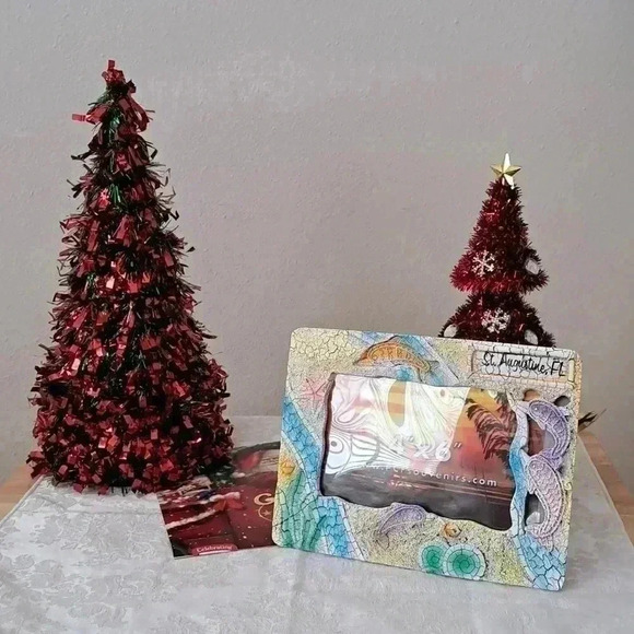 FRAME ST. AUGUSTINE FL 4" X 6" PCF SOUVENIRS - Picture 1 of 6